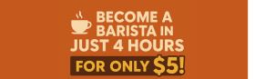 Barista Course (2nd group session) 1-4PM